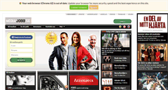 Desktop Screenshot of mediajobb.se