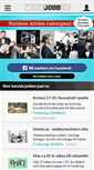 Mobile Screenshot of mediajobb.se